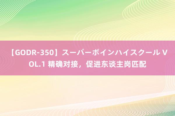 【GODR-350】スーパーボインハイスクール VOL.1 精确对接，促进东谈主岗匹配